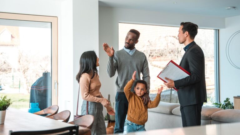 realtor selling family a home First Time buying a home